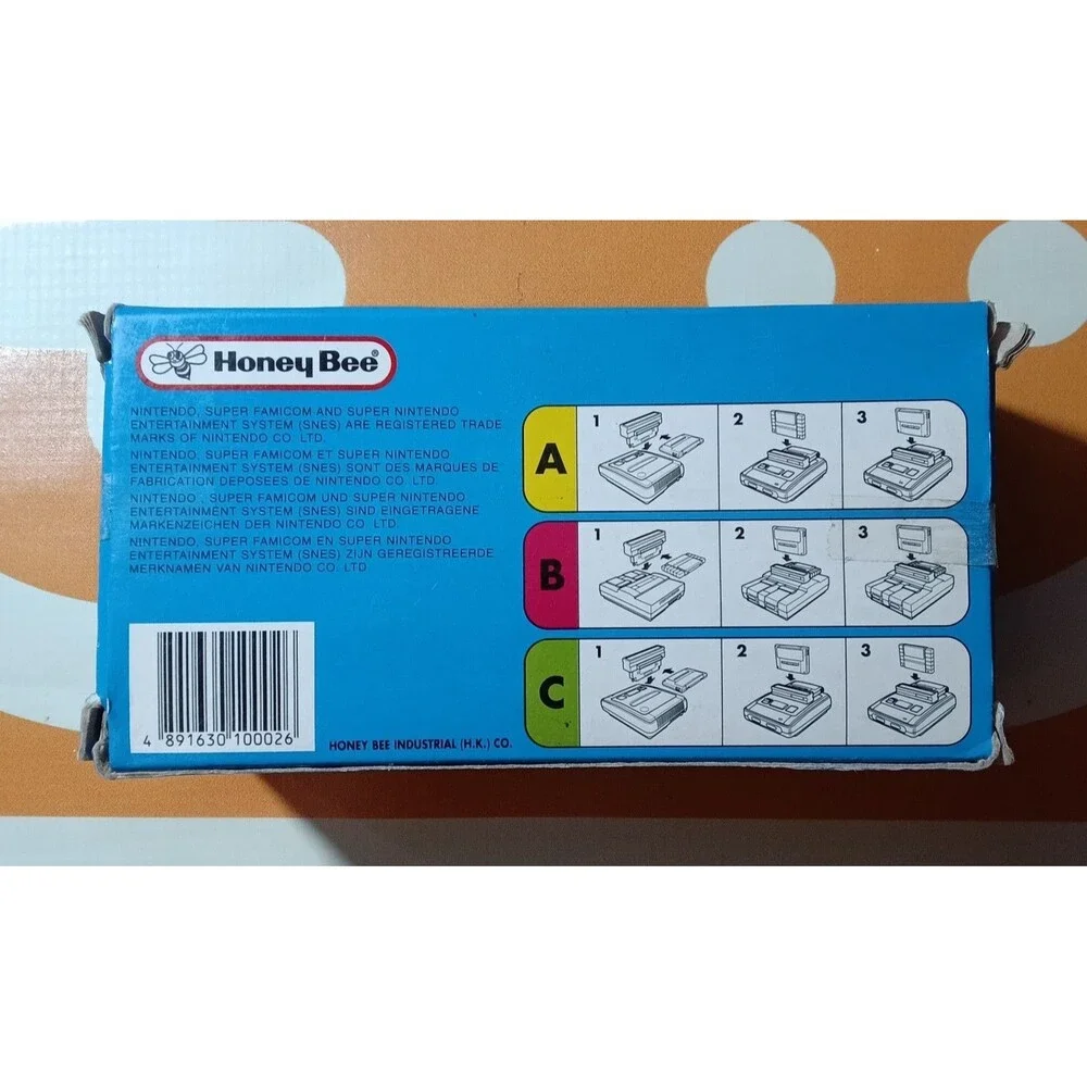 Honey Bee Super Magic Game Converter (SNES, SFC, Nintendo)